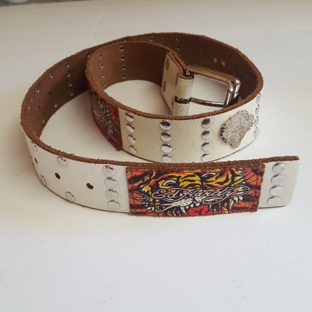 Ed Hardy Belt #EH3132 Small - Picture 1 of 8